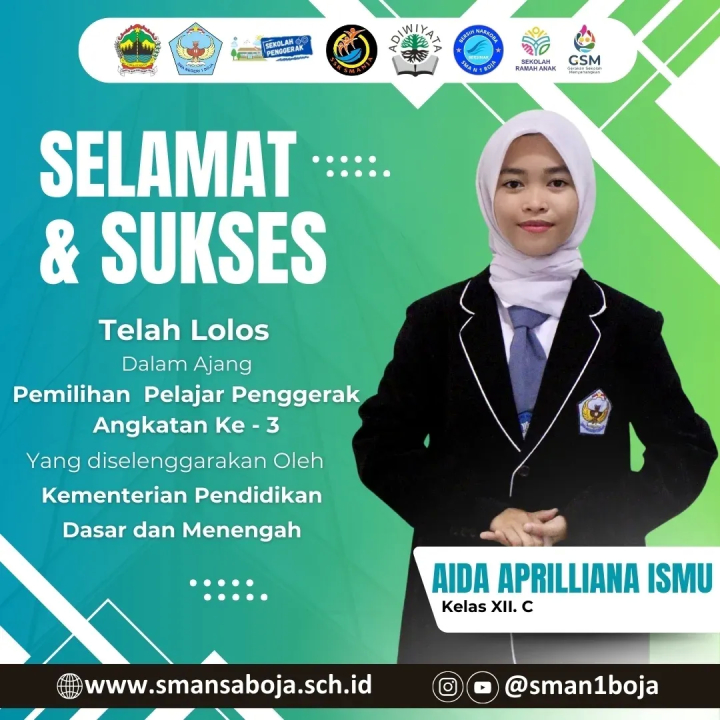 Image of Telah Lolos Dalam Ajang Pemilihan Pelajar Penggerak Angkatan ke -3