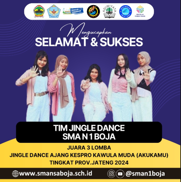 Image of Juara 3 Lomba Jingle Dance Ajang Kespro Kawula Muda (Akukamu) Tingkat Provinsi Jawa Tengah 2024