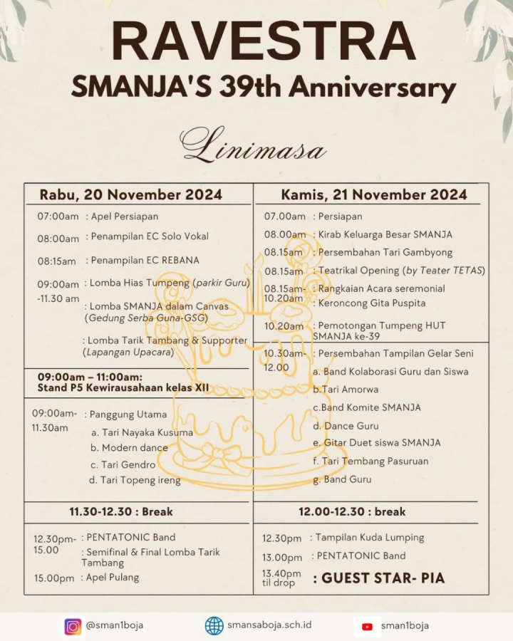 Image of Rangkaian Smanja's 39 th Anniversary...