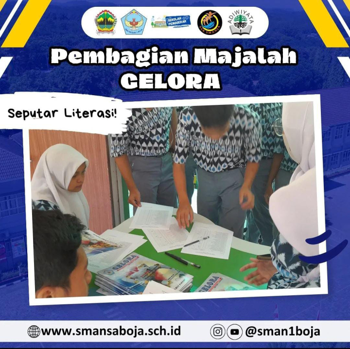Image of Pembagian Majalah GELORA